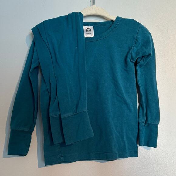 Gerber Snug Fit Viscose Pajamas, Set of 3, Teal, Gray, Purple, Toddler 18 Months - Picture 9 of 11